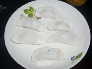 五彩水晶饺的做法步骤：6
