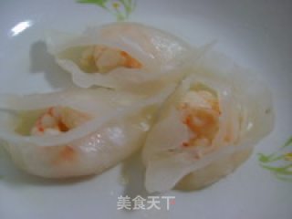 五彩水晶饺的做法步骤：8