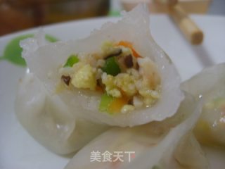 五彩水晶饺的做法步骤：9