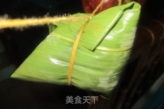 端午节吃粽子------今天包了花生莲子肉粽的做法步骤：8