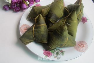 端午节吃粽子------今天包了花生莲子肉粽的做法步骤：12