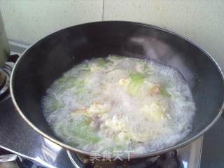 清暑好汤－丝瓜肉片汤的做法步骤：7