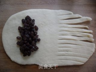 蜜豆毛毛虫面包的做法步骤：7