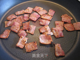 淮盐干煎培根豆腐的做法步骤：4