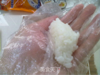 可爱寿司饭团配紫薯银耳汤的做法步骤：6