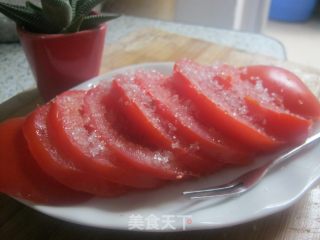 儿时的味道——凉拌番茄的做法步骤：1