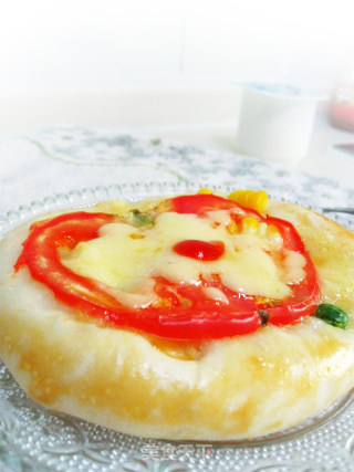 美味早餐——多味小比萨的做法步骤：10