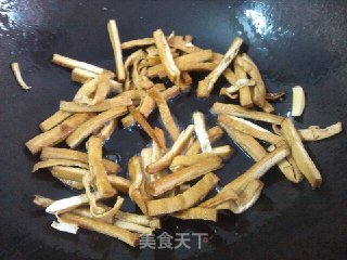 干煸豆干的做法步骤：3