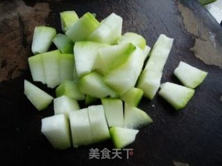 三高食谱——冬瓜薏仁瘦肉粥的做法步骤：3