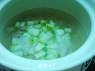 三高食谱——冬瓜薏仁瘦肉粥的做法步骤：6