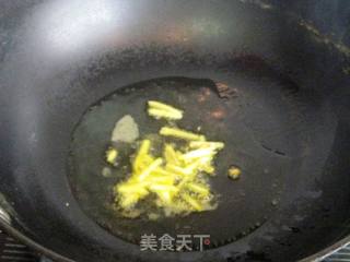 青扁豆炒腊肉的做法步骤：2