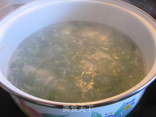 江瑶柱荠菜豆腐羹的做法步骤：11