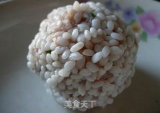 珍珠丸子的做法步骤：4