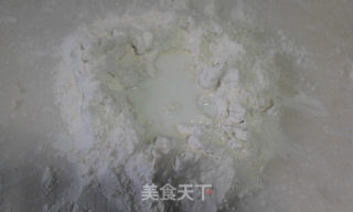 奶香核桃煎饼的做法步骤：3