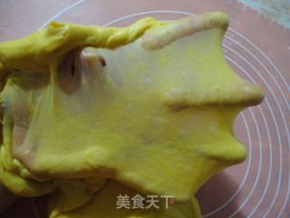 南瓜葡萄干吐司的做法步骤：5
