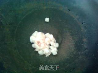 茄丁炸酱面的做法步骤：2