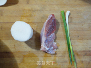 白萝卜肉末米粥的做法步骤：4