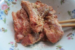 油酥孜然排骨的做法步骤：4