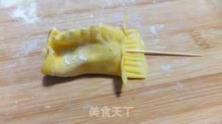 金鱼蒸饺的做法步骤：10