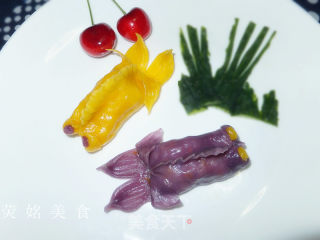 金鱼蒸饺的做法步骤：15