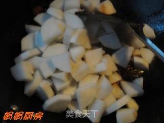 白萝卜烧肉的做法步骤：5