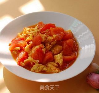 番茄炒蛋的做法步骤：3