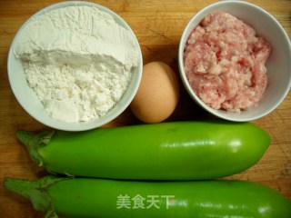 炸茄盒的做法步骤：1
