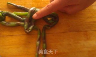 中国结山豆角的做法步骤：8