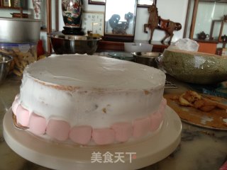 蛋糕（生日快乐）的做法步骤：3