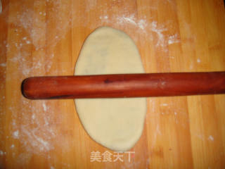 红豆沙卷面包的做法步骤：9