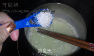 QQ糖版之果冻布丁的做法步骤：4