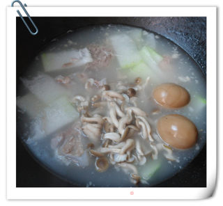 蟹味菇冬瓜面的做法步骤：7