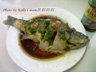 清蒸鲈鱼的做法步骤：9