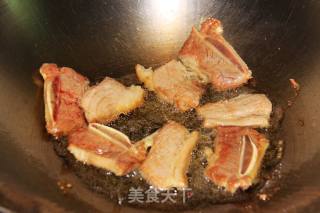 黑椒牛仔骨的做法步骤：3