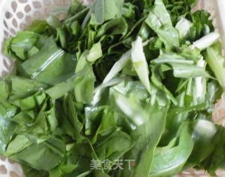 豆豉鲮鱼油麦菜的做法步骤：2