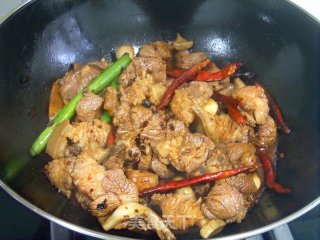 辣焖羊肉粉丝的做法步骤：5