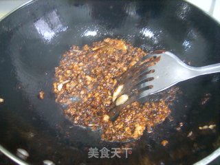 酱香肉末烧茄子的做法步骤：4