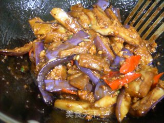 酱香肉末烧茄子的做法步骤：5