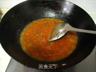 茄汁肉末豆腐----快速做出一道好吃的家常开胃菜的做法步骤：7
