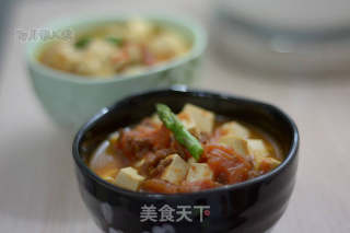 茄汁肉末豆腐----快速做出一道好吃的家常开胃菜的做法步骤：9