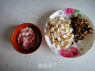 培根双菇饭的做法步骤：4