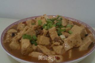 麻婆豆腐的做法步骤：10