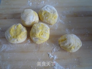 发面南瓜糖饼的做法步骤：4