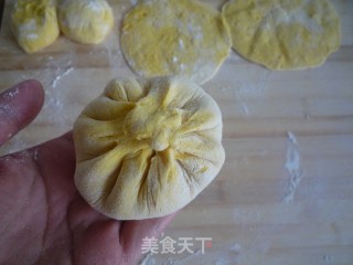 发面南瓜糖饼的做法步骤：9