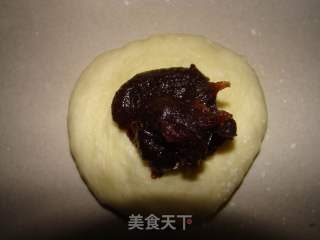 豆沙面包卷的做法步骤：5