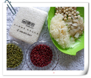三宝绿豆粥的做法步骤：1