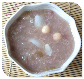 三宝绿豆粥的做法步骤：11
