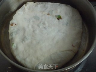 葱香卤肉千层饼的做法步骤：10