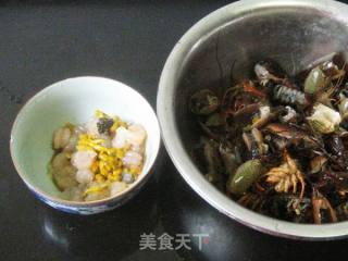 龙虾仁豆腐羹的做法步骤：1