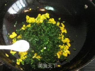 马兰头拌鸡蛋的做法步骤：6